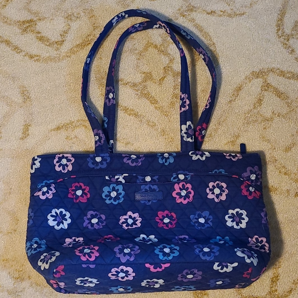 Blue Floral Vera Bradley Purse